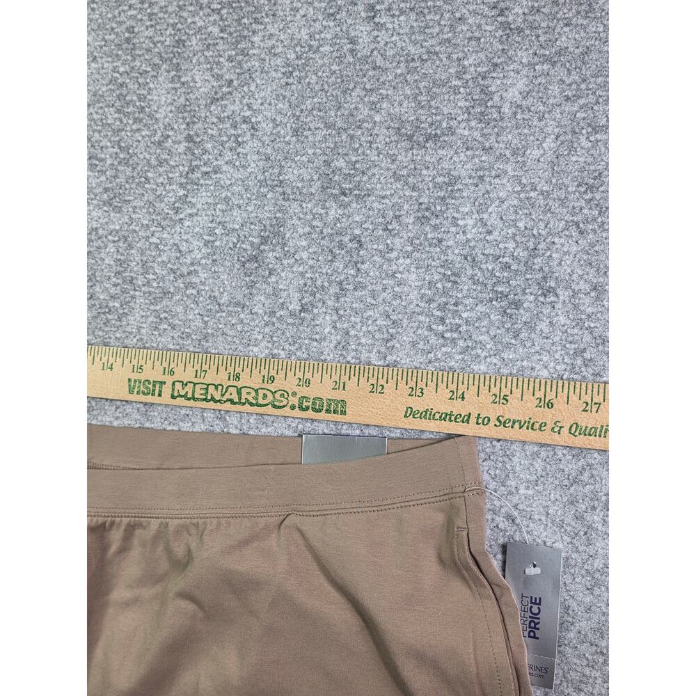 Catherines Suprema Collection Pants Womens 4X 30/32 Tan Pull On Stretch Pockets - Picture 4 of 14